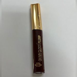 Rimmel London Plumped Lip Gloss, 841 Bittersweet Plum